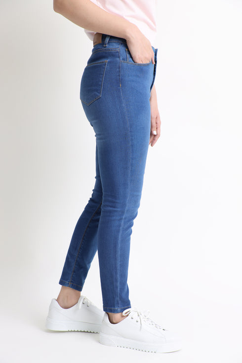 The Medium Wash Skinny Jeans
